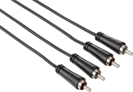 Hama audiokabel 2 cinch - 2 cinch 5.0m, 1ster