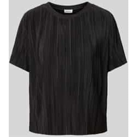 Regular fit T-shirt met plissé