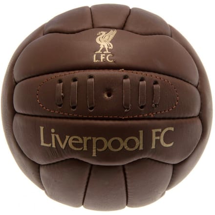 Ballon Rétro Héritage Officiel du Liverpool FC Size 5 marron