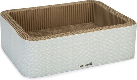 Beeztees Kero Krabmand kat - Krabkarton - Krabplank - Krabspeelgoed - 40x31x12 cm