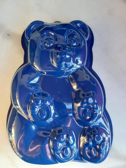 Bakvorm in de vorm van een panda - met antikleeflaag 30x20cm