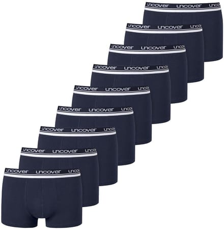 uncover by Schiesser Heren retro short / pant 9 pack Basic