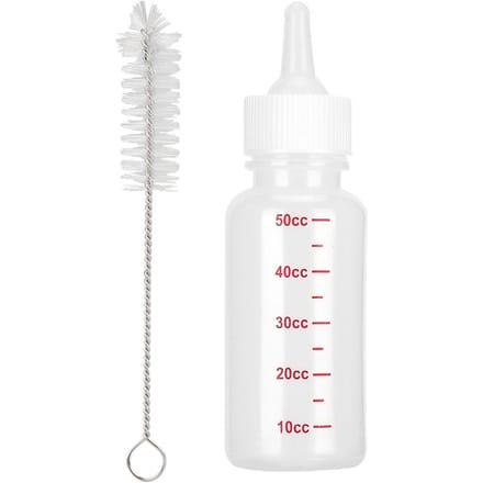 3 stuks/ Set Silicone Transparant Duurzaam Melkfles Voeder voor Huisdier Hond Kat 50ml white
