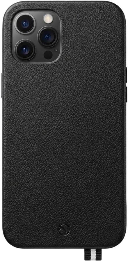 Artefakt Paris, Hoesje geschikt voor iPhone 12 / 12 Pro - Elysée Leer, Zwart