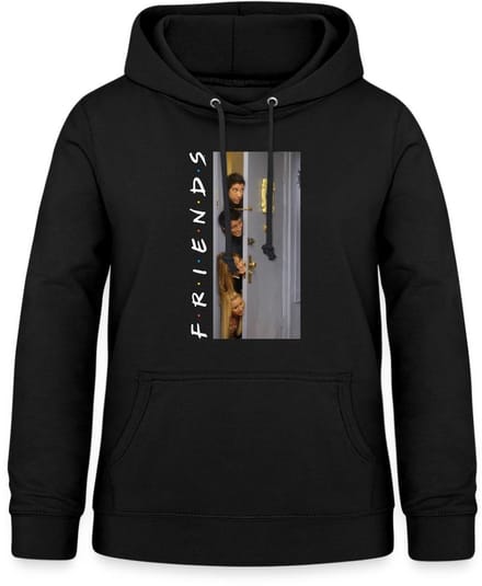 Friends Through The Door Hoodie Dames