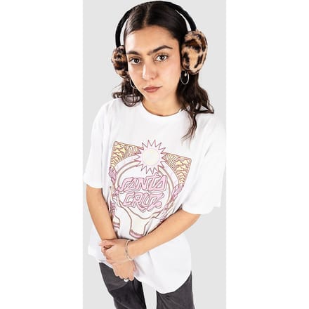 Santa Cruz Nouveau Front T-Shirt wit