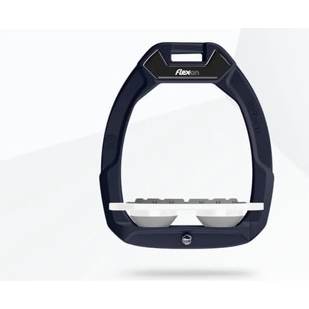 Veiligheidseisen voor ruiters Plat Grip Aluminium/Wit/Grijs Flex-On Safe-On