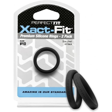 Perfect Fit - 2 Siliconen Cockringen - 25.5 mm