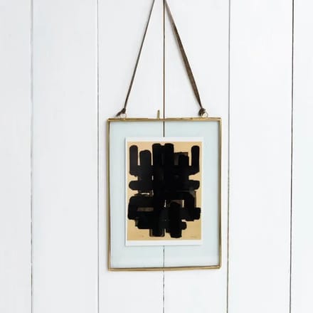 Opknoping fotolijst van messing Rex London