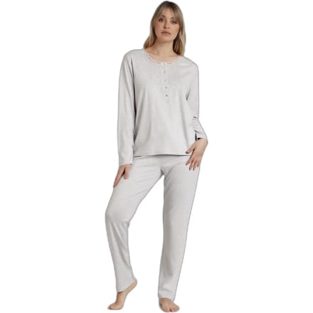 Dames pyjama met lange mouwen Admas Classic Soft
