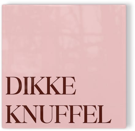 Tegeltje Dikke knuffel - roze - tegeltje liefde - tegeltje met tekst