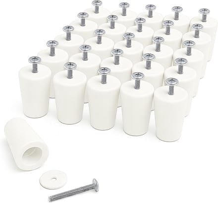 Rolluikstopper Set - Raamafslag PVC - Rolluiken Repareren - Versterkte Wand - Lengte 40 mm - Wit