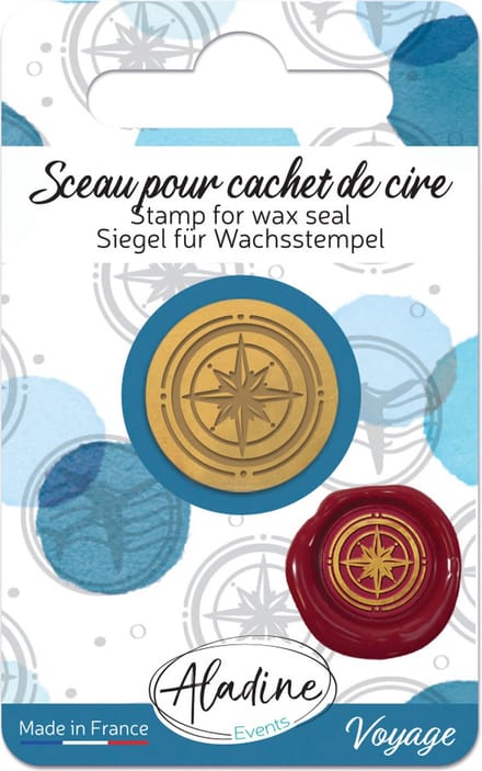 Aladine Aladine Zegel Wax Stempel Kompas