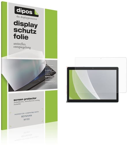 dipos – 2x Matte Beschermfolie geschikt voor BEYNIVAN M193 | Krasbestendige & antireflecterende Screenprotector Ultra-Thin
