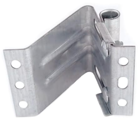 Verstelbare Stalen Top Roller Beugel voor Garagedeuren - Heavy-Duty Hardware voor Soepel Glijden