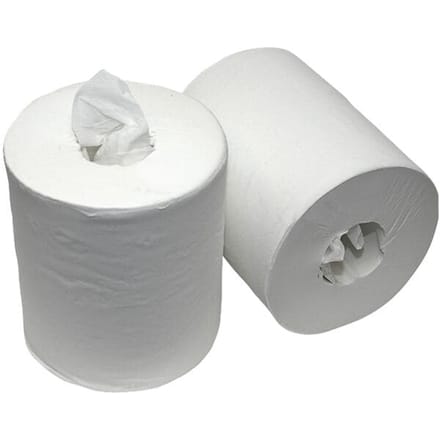 Midi Rol Poetspapier 20cm X 280m Hoogwit 6 rollen