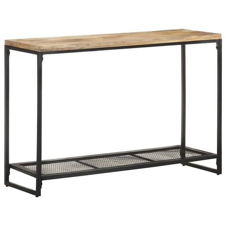 vidaXL - Wandtafel - 110x35x75 - cm - massief - mangohout
