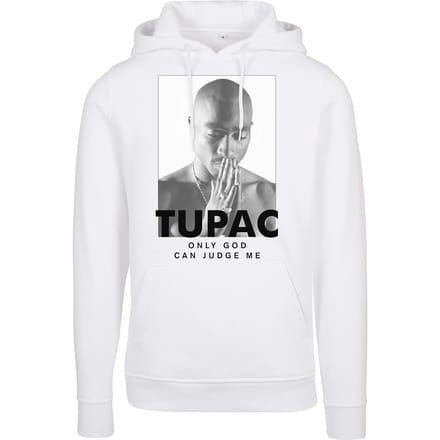 Mister Tee Tupac - 2Pac Prayer Hoodie/trui - M - Wit