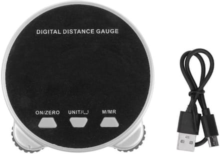 Digitale rolmeter, elektronische rolmeter, lcd digitale rolmeter, vlakke, gebogen, speciaal gevormde rolmeter, lengtemeter rolmeter
