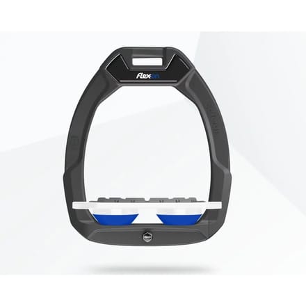 Veiligheidssporen Plat Grip Antraciet/Wit/Blauw Flex-On Safe-On