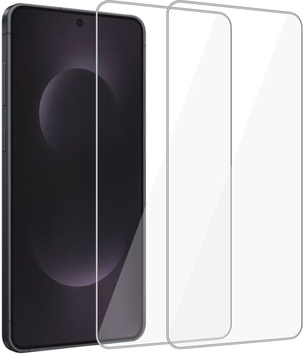 ChiGuard Screenprotector 2x geschikt voor Samsung Galaxy S25 FE Screenprotector - Matte Beschermglas - Curved - GuardCover