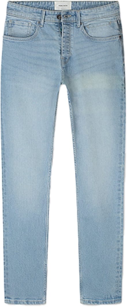 Purewhite The Ryan Tapered Fit Jeans