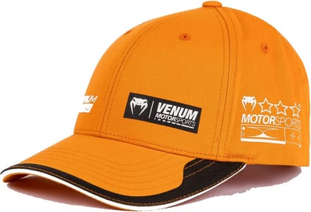 Venum Motorsport Snapback Pet Cap - Mandarijn Oranje