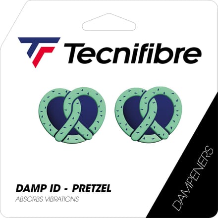 Tecnifibre ID Damp Pretzel Demper 2 Stuks - Tennisracket demper - Dampner