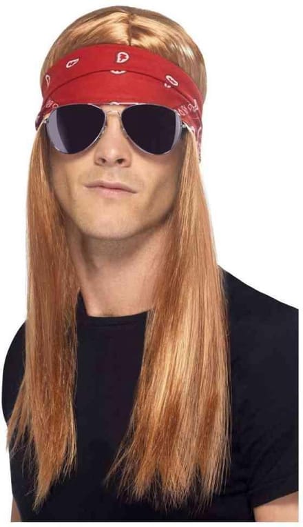 Axl accessoire set - Kostuum pruik voor carnaval