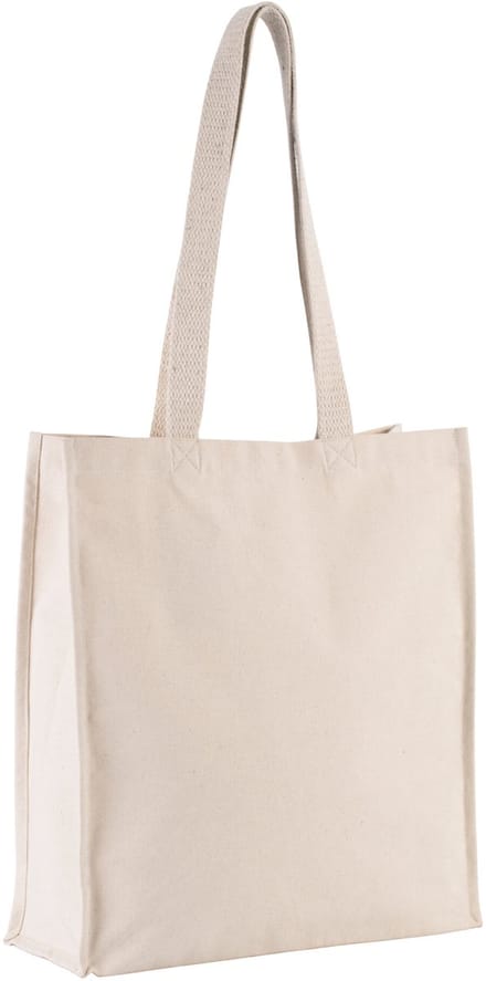Kimood Shopper met plooi KI0251 - Natural - One size