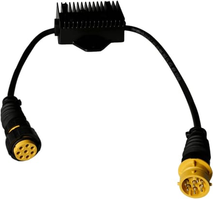 LED control box - 8 polig - 12/24V - links