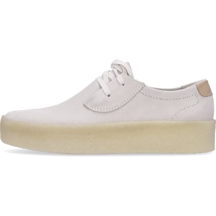Ashcott Cup gebroken witte suede lifestyle-schoen voor heren