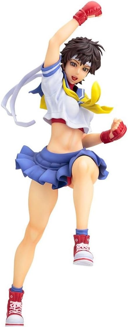 Street Fighter Sakura Bishoujo Figuur PVC - 24 cm - Verzamelobject