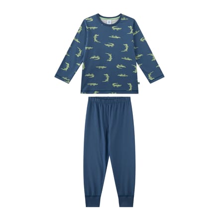 Sanetta Pyjama Schlafanzug Krokodil lang Kids