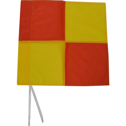Set van 4 flexibele hoekpalen met 4 vlaggen Sporti