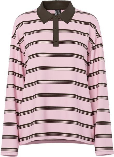 Pieces Polo met lange mouwen PCSADIE