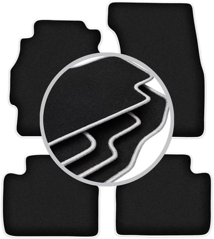 CARLUX-SILVER automatten voor: Honda Civic VI hatchback 3-deurs (1995-2001)