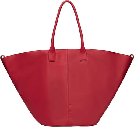 LIEBESKIND BERLIN Leren Schoudertas Mica Kodiaq Sheep Shopper Glowing Rood