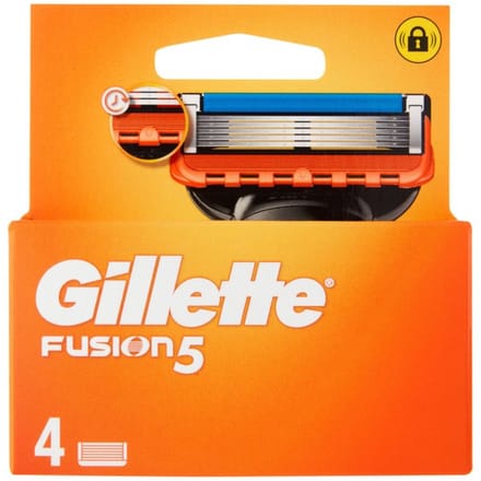 Gillette Fusion 5 scheermesjes - 4-pack - Men's