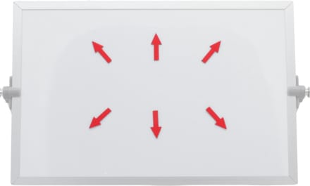 Sam Creative Magnetisch Symbool - Pijl - 1,2x3 cm - Rood - 25 stuks - Whiteboard Magneten