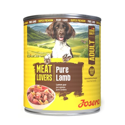 Voordeelpakket: 24x800g Josera Meatlovers Pure Lam Hondenvoer nat