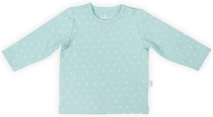 Jollein Shirt longsleeve Hearts soft green Maat 74/80