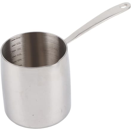 Boterwarmer Pot Snelle Warmtegeleiding Drie Lagen Roestvrij Staal Boterwarmer met Nauwkeurige L gray