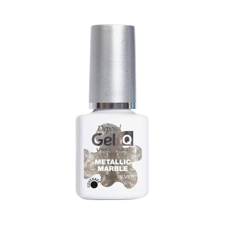 Depend GeliQ Metallic Marble Silver 5 ml