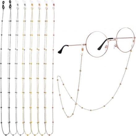 Dailygoods - 7 Stuks Brillenketting voor Dames - Verstelbare Brilband