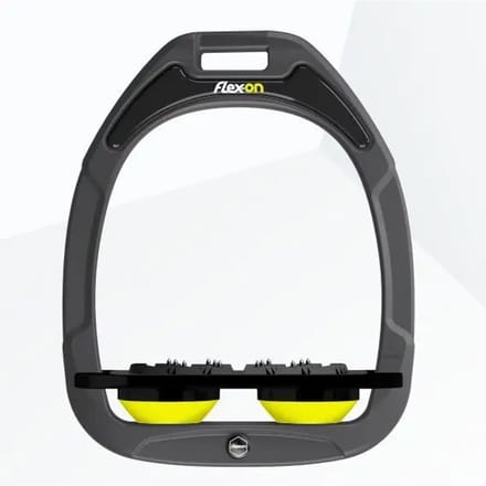 Ultra Grip Platte Beugels Antraciet/Zwart/Geel Flex-On Green Composite