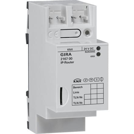 Gira Knx Ip Router Met Gegevensbeveiliging - 216700