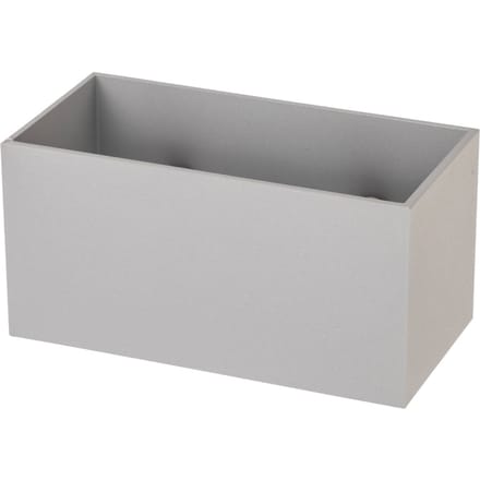 Euluna Elestren wandlamp, hoekig, grijs
