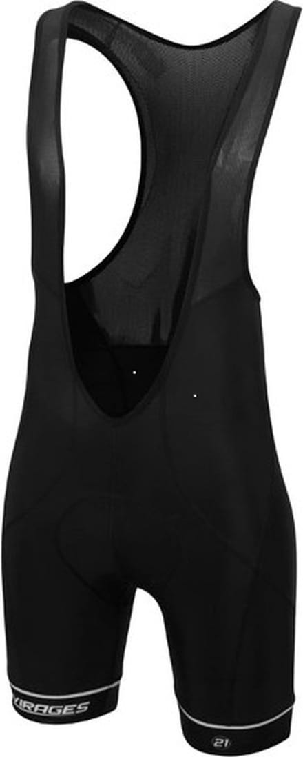 Fietsbroek kort 21Virages zwart Gopresia-S