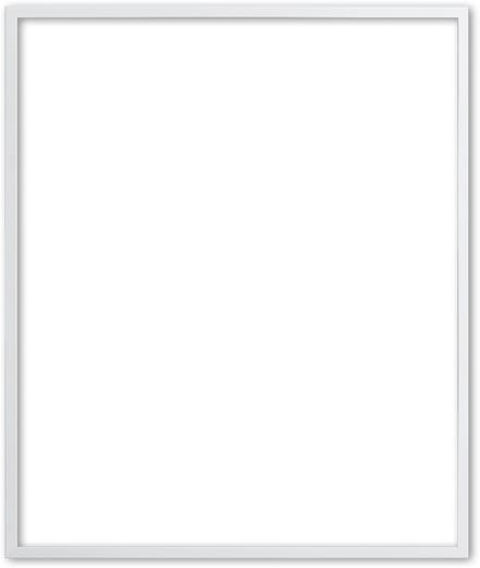 Moderne Lijst 60x60 cm Wit - Claire